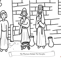 The Pharisees Rebuke the Disciples